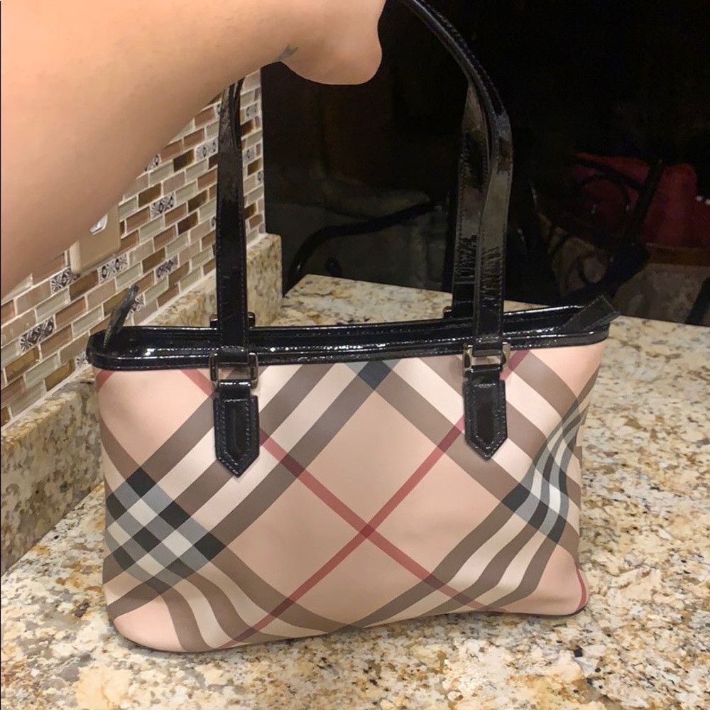 Burberry Nova Check Shopper Tote